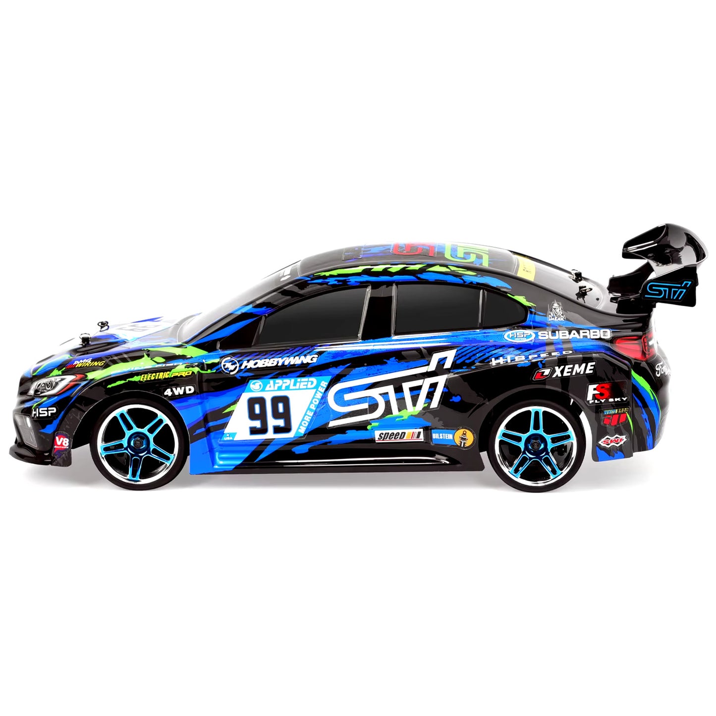 HSP RTR Racing Drift SUBARBO Car 4WD 1:10 Electric Brushed on Road Car 4x4 vehicle High Speed Hobby Remote Control Car