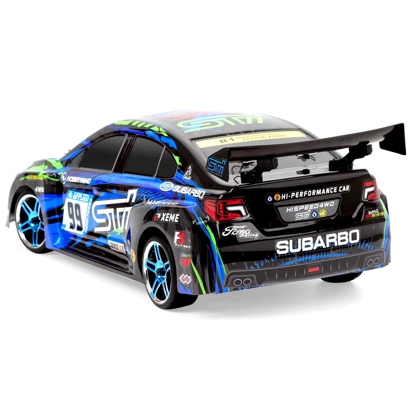 HSP RTR Racing Drift SUBARBO Car 4WD 1:10 Electric Brushed on Road Car 4x4 vehicle High Speed Hobby Remote Control Car