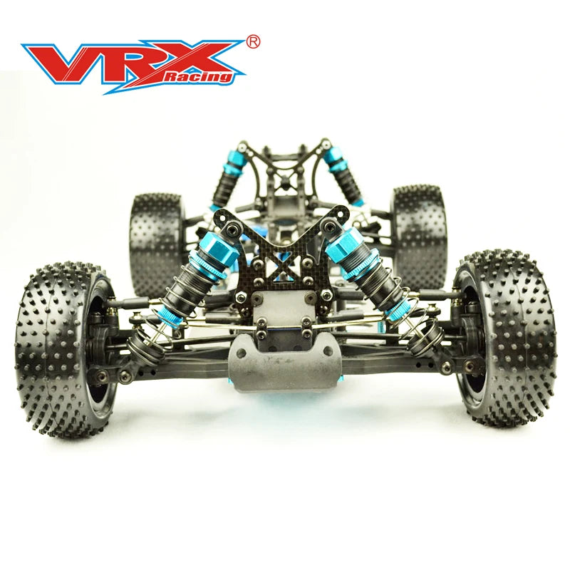 VRX SPIRIT Pro Buggy 1/10 Scale RC Car Roller Kit RH1017P-K Carbon Fiber Chassis Without Electronics, With RC Car Clear Body