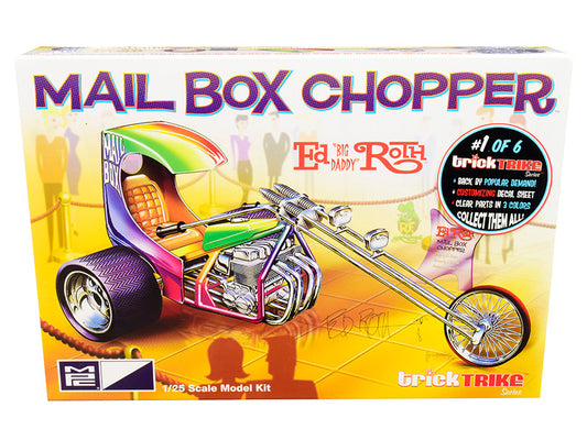 Mail Box Chopper Trike (Ed "Big Daddy" Roth's) "Trick Trikes" Series 1/25 Scale Plastic Model Kit by MPC