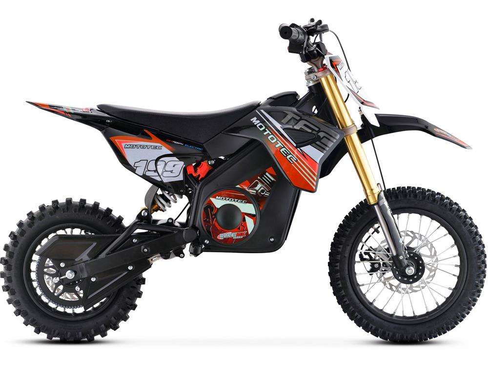 MotoTec 36v Pro Electric Dirt Bike 1000w Lithium Red