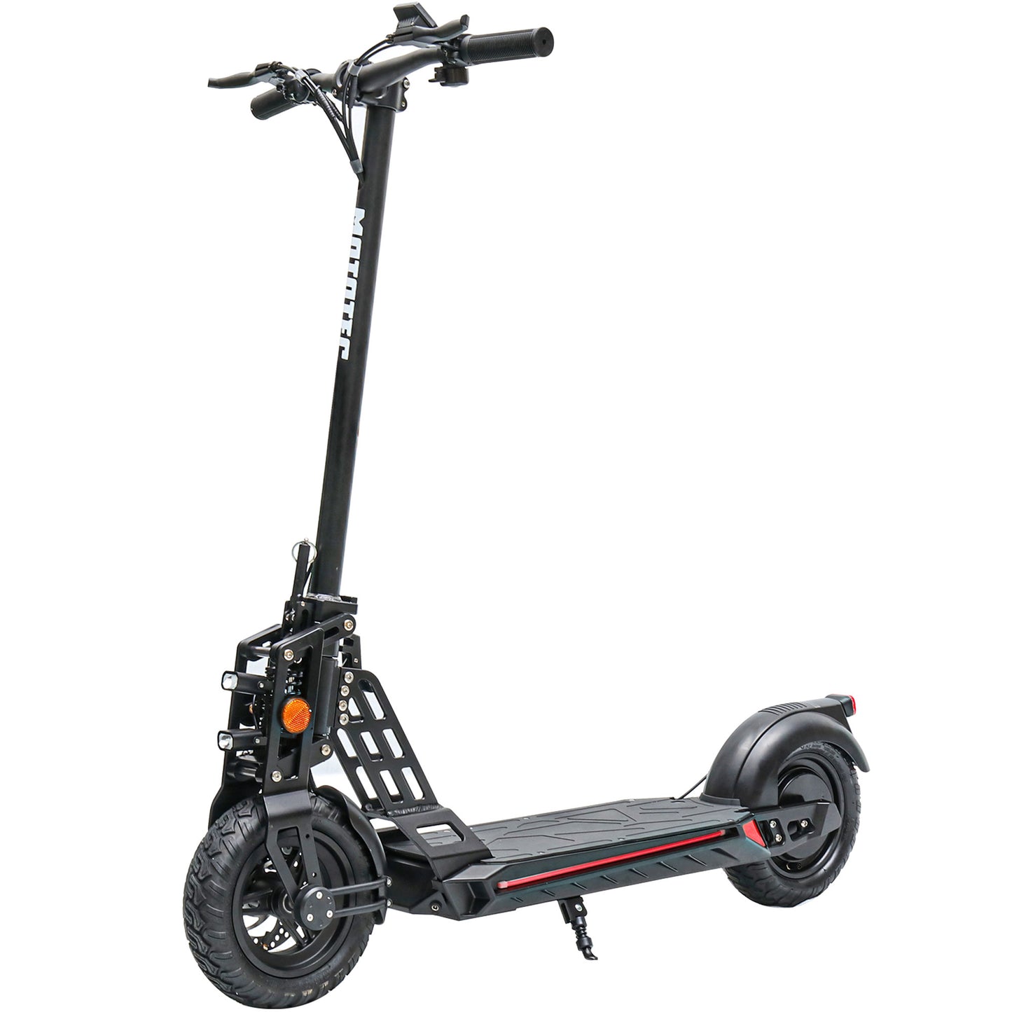 Mototec X1 48V 13Ah 600W 10inch Folding Electric Scooter 25-35KM Max Mileage 100KG Max Load E-Scooter