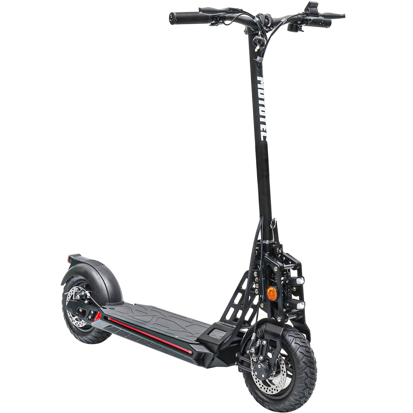 Mototec X1 48V 13Ah 600W 10inch Folding Electric Scooter 25-35KM Max Mileage 100KG Max Load E-Scooter