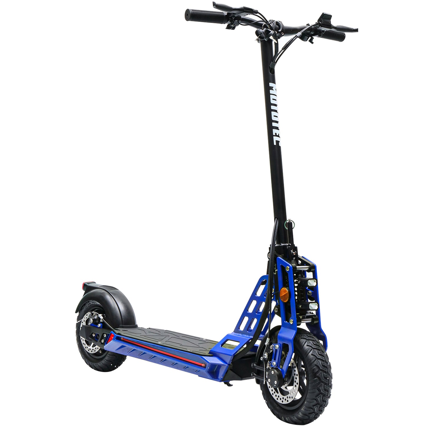 Mototec X1 48V 13Ah 600W 10inch Folding Electric Scooter 25-35KM Max Mileage 100KG Max Load E-Scooter