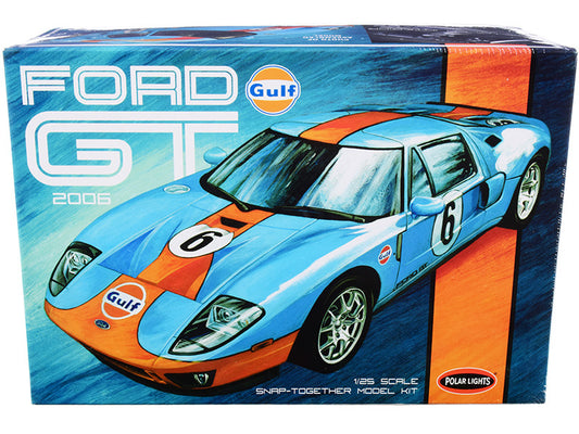 2006 Ford GT "Gulf Oil" 1/25 Scale Plastic Model Kit by Polar Lights