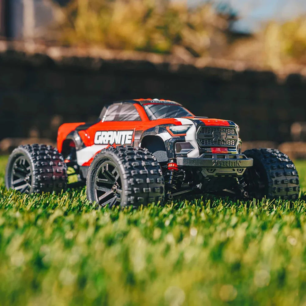 ARRMA RC Car 1/18 GRANITE GROM MEGA 380 Brushed 4WD RTR RC Electric Remote Control Model Monster Truck