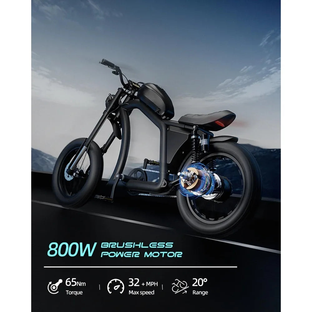 Electric Bike BIGNIU BG-X Electric Bike ,1500W Brushless Motor 48V/31.5Ah 40 Miles E-Bike Front/Rear Turn Signal Dual Suspension Black