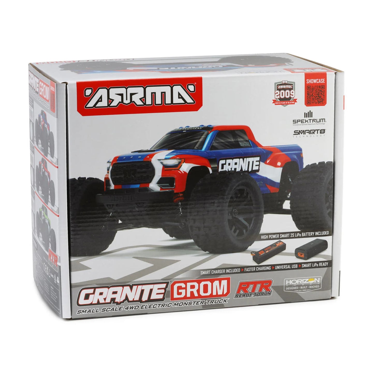 ARRMA RC Car 1/18 GRANITE GROM MEGA 380 Brushed 4WD RTR RC Electric Remote Control Model Monster Truck