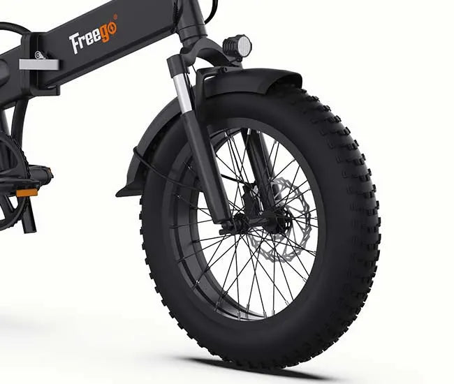 Freego City Electric Bike 1200W Powerful Motor Shimano 7-Speed Foldable Fat Tire Ebike