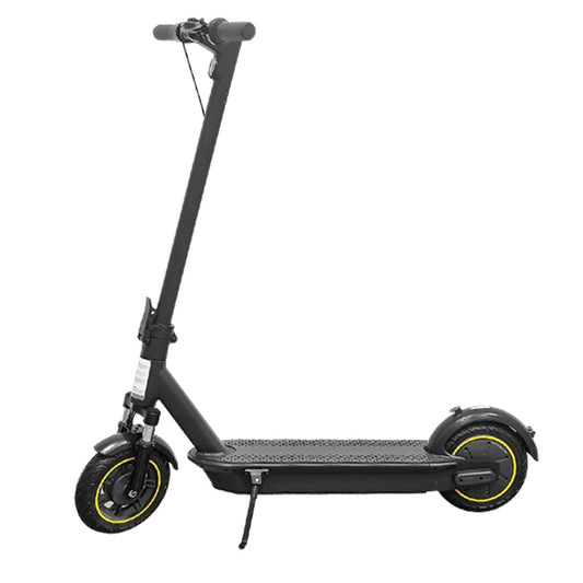 WHOSU Electric Folding Scooter for Adults with Double Braking System and UL Certified 500W with App Black