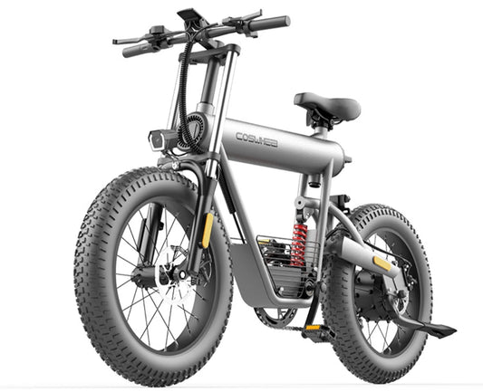 COSWHEEL T20 Road E-Bike 20'x4.0' Fat Tire 500W with 48V20AH Li-ion Battery, Shimano 7 Speed